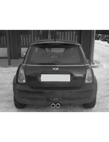 Silencieux Inox sport Ulter : Mini Cooper S R52 / R53 / JCW  2002 - 2006