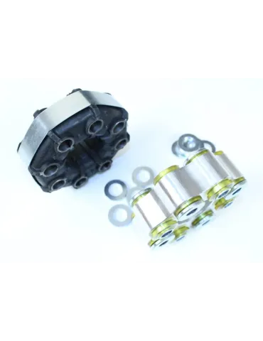 Flector de transmission renforcé Aluminium/Polyuréthane Avant  BMW 02 1502/1602/1802/2002/Ti/Turbo