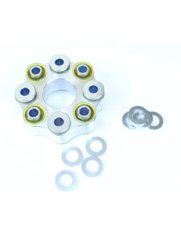 Flector de transmission renforcé Aluminium/Polyuréthane Avant BMW 02 1502/1602/1802/2002/Ti/Turbo