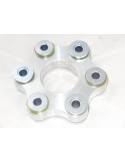 Flector de transmission renforcé Aluminium/Polyuréthane Avant/Arrière Mercedes Classe C W204/S204/C204/CL204/CLC204