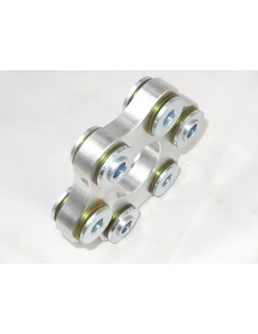 Flector de transmission renforcé Aluminium/Polyuréthane Avant / Arrière Mercedes Classe E W124/S124/A124/C124