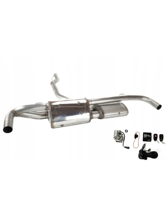 Silencieux Ulter Sport Inox à Valve + AccessoiresALFA ROMEO Stelvio 2016-2020 2.0Turbo