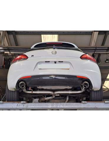 Silencieux direct Sport Inox DriveOnly Volkswagen Scirocco R 2009 - 2017