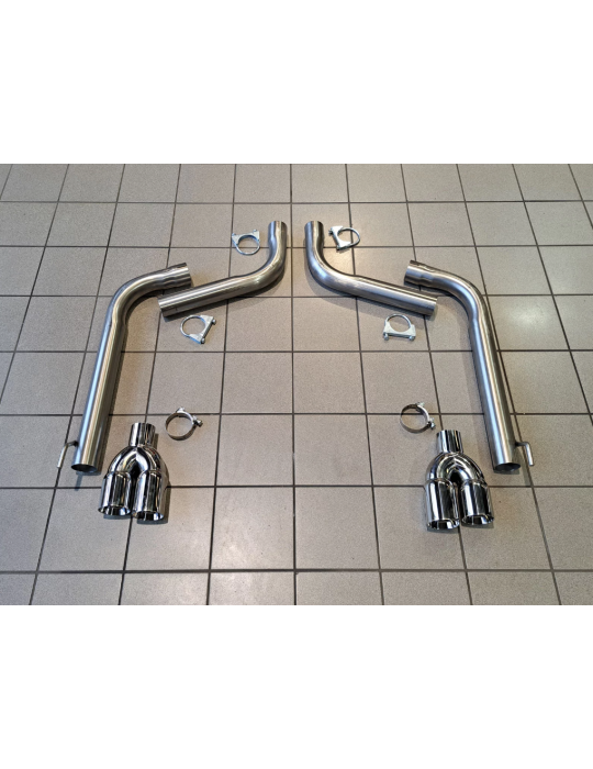 Silencieux direct Sport Inox DriveOnly Jaguar XJL 5.0 V8 2009 - 2019