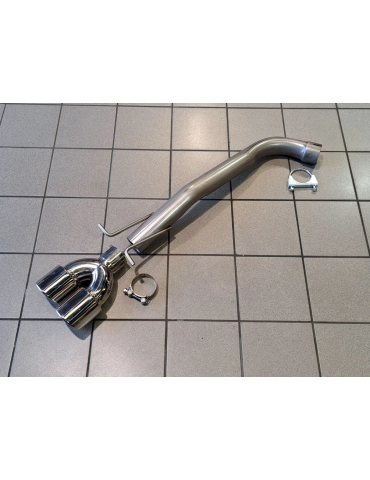 Silencieux direct Sport Inox DriveOnly BMW X3 2.0D (M47) 2005 - 2007