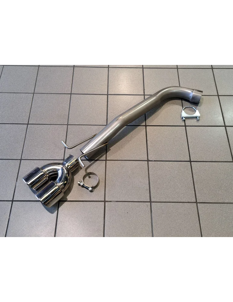 Silencieux direct Sport Inox DriveOnly BMW X3 2.0D (M47) 2005 - 2007