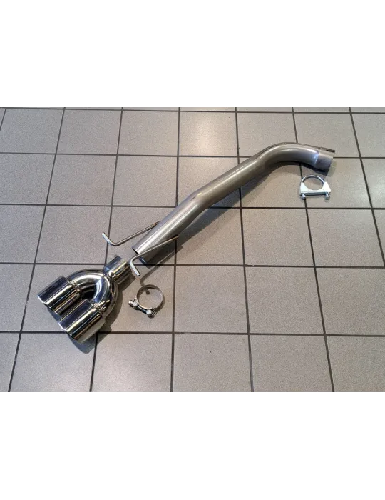 Silencieux direct Sport Inox DriveOnly BMW X3 2.0D (M47) 2005 - 2007