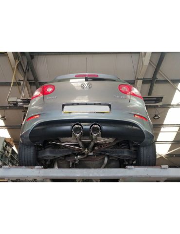 Silencieux direct Sport Inox DriveOnly Volkswagen Golf 2.0SDi Mk5 – R32 2003 - 2008