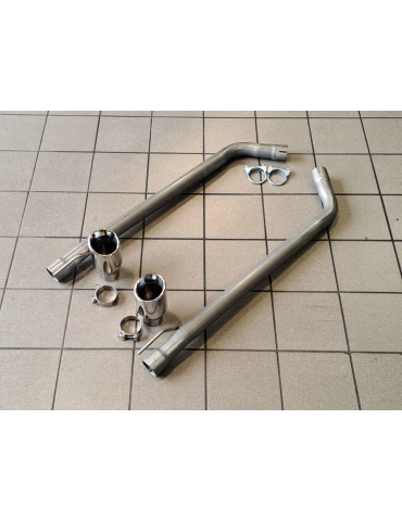 Silencieux direct Sport Inox DriveOnly Daimler Six 4.0 X300 1994 - 1997