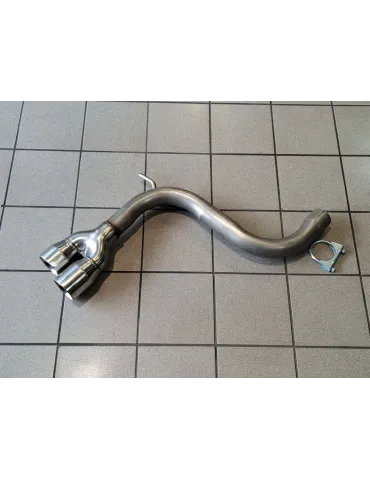Silencieux direct Sport inox DriveOnly Audi A3 2.0TDI Sportback (8P) 2004 - 2013 