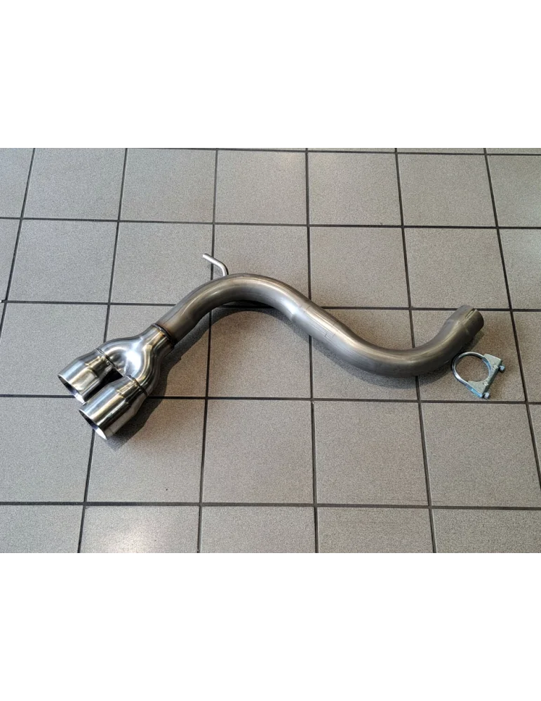 Silencieux direct Sport inox DriveOnly Audi A3 2.0TDI Sportback (8P) 2004 - 2013 