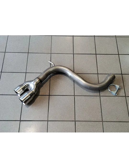 Silencieux direct Sport inox DriveOnly Audi A3 2.0TDI Sportback (8P) 2004 - 2013 