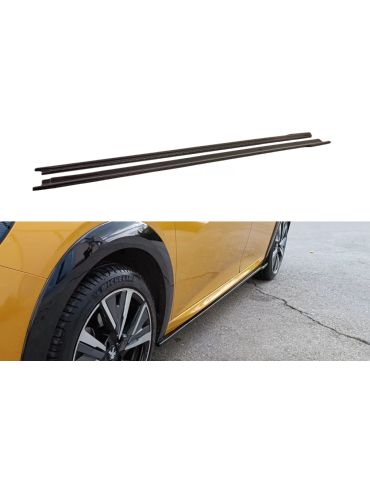 Extensions de bas de caisse V.2 Peugeot 208 Mk2 2019 - 202x