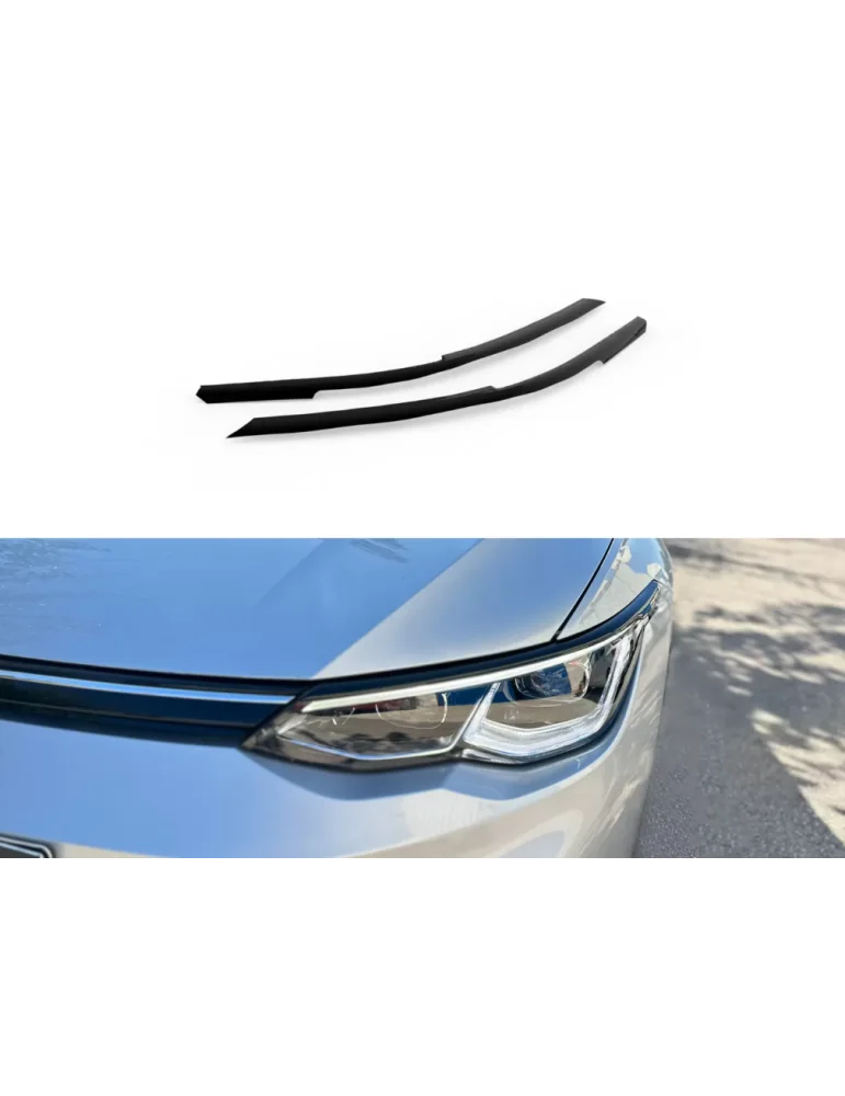 Paupières de phare Volkswagen Golf Mk8 2019 - 202x