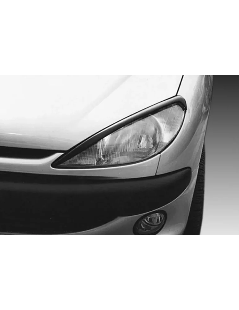 Paupières de phare Peugeot 206
