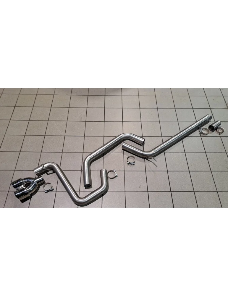 Ligne et Silencieux direct Sport Inox DriveOnly Volkswagen Golf Mk7 GTD 2012 - 2020