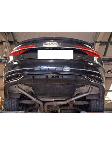 Silencieux direct Sport Inox DriveOnly Audi A8 3.0/4.2TDI S-LINE 2015 - 2017