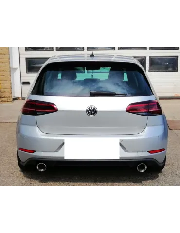 Ligne et Silencieux direct Sport Inox Look GTI DriveOnly Volkswagen Golf Mk7 2.0TDi 2012 - 2020