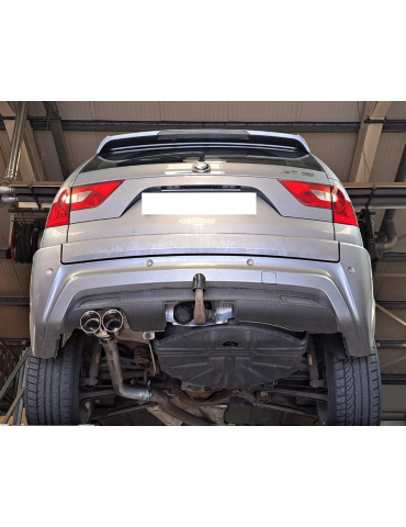 Silencieux direct Sport Inox DriveOnly BMW X3 E83 1.8D/2.0D (M47) 2005 – 2007