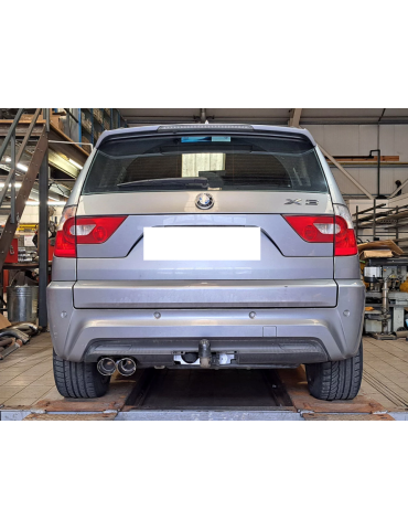 Silencieux direct Sport Inox DriveOnly BMW X3 E83 1.8D/2.0D (M47) 2005 – 2007