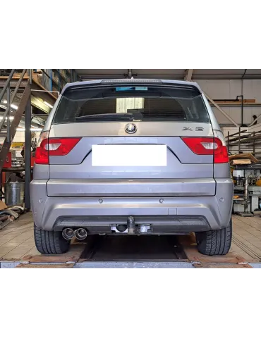 Silencieux direct Sport Inox DriveOnly BMW X3 E83 1.8D/2.0D (M47) 2005 – 2007