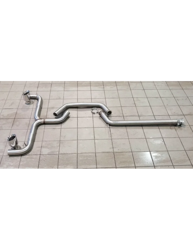 Ligne et Silencieux Direct Inox Look DriveOnly Volkswagen Golf MK7/Mk7.5 GTi 2012 - 2020