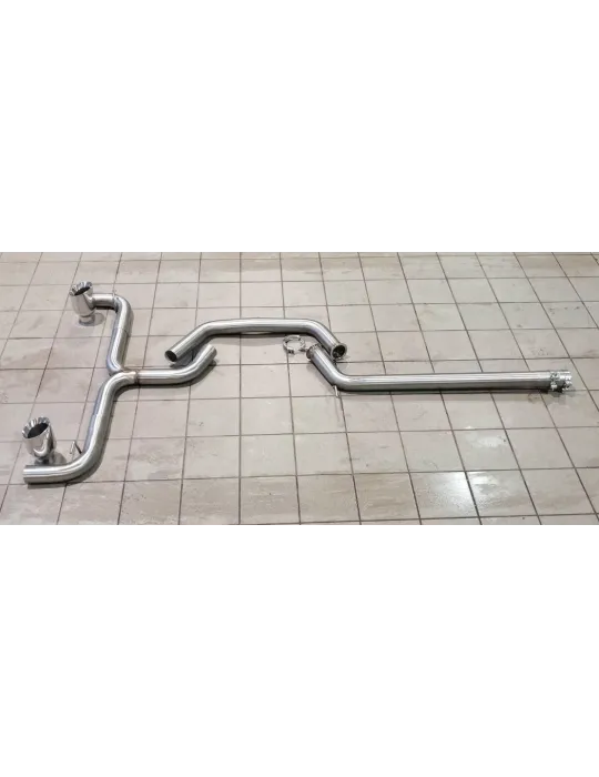 Ligne et Silencieux Direct Inox Look GTI DriveOnly Volkswagen Golf Mk7 GTD 2012 - 2020