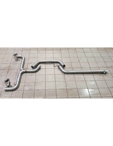 Ligne et Silencieux Direct Inox Look GTI DriveOnly Volkswagen Golf Mk7 GTD 2012 - 2020