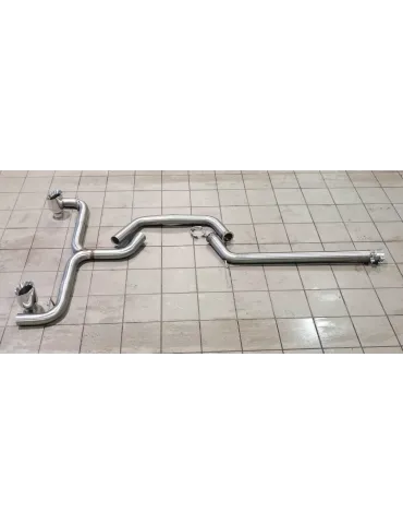 Ligne et Silencieux Direct Inox Look GTI DriveOnly Volkswagen Golf Mk7 GTD 2012 - 2020