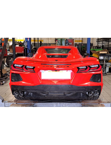 Ligne et Silencieux Sport Inox  DriveOnly Chevrolet Corvette C8  2020 - 202x