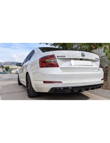 Diffuseur arrière Skoda Octavia Mk3 2013 - 2017