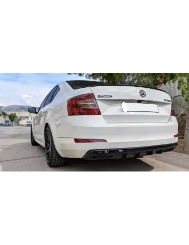 Diffuseur arrière Skoda Octavia Mk3 2013 - 2017