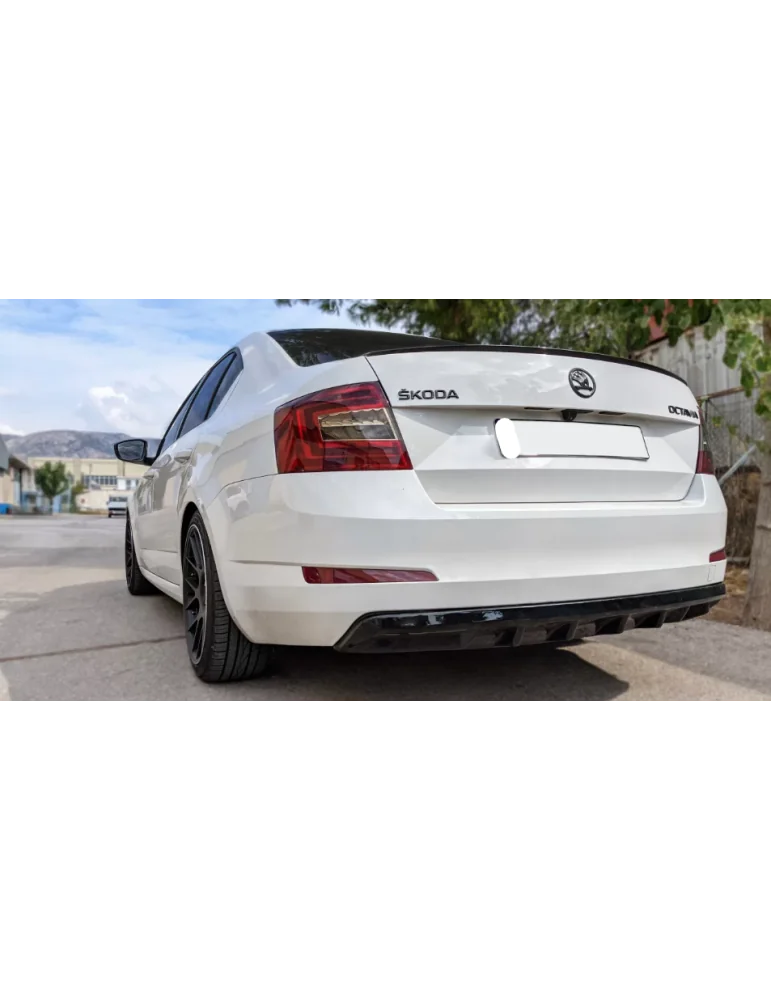 Diffuseur arrière Skoda Octavia Mk3 2013 - 2017