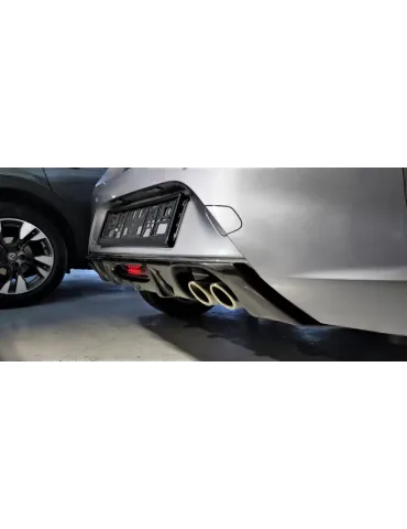 Diffuseur arrière avec double échappement Opel Corsa F GS-Line 2019 - 202x