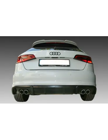 Diffuseur arrière Audi A3 8V Sportback (échappement G+D) 2013 - 2016