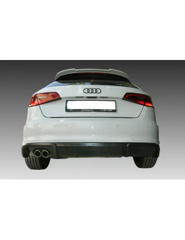 Diffuseur arrière Audi A3 8V Sportback (échappement simple) 2013 - 2016