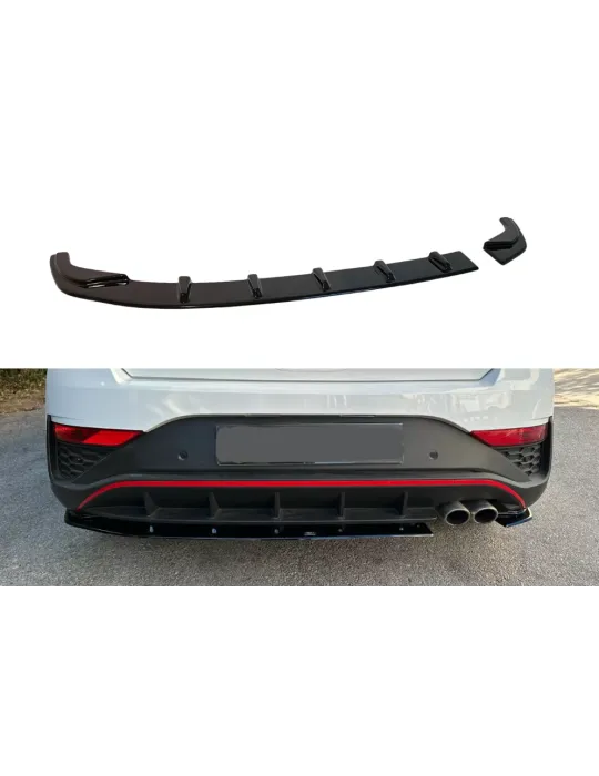 Extension de parechoc arrière Hyundai i30 Mk3 N-Line Hatchback Facelift 2020 - 202x