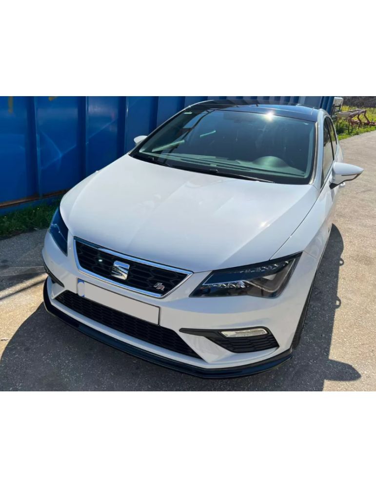 Lame / Extension de parechoc Avant Seat Leon FR / Cupra Mk3 Facelift 2017 - 2020 Lame / Extension de parechoc Avant Seat Leon FR / Cupra Mk3 Facelift 2017 - 2020