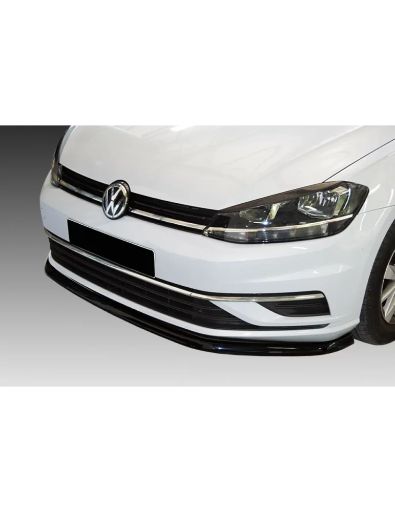 Lame / Extension de parechoc Avant Volkswagen Golf Mk7 Facelift 2016 - 2019