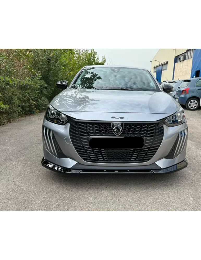 Lame / Extension de parechoc Avant Peugeot 208 Mk2 Facelift 2023 - 202x