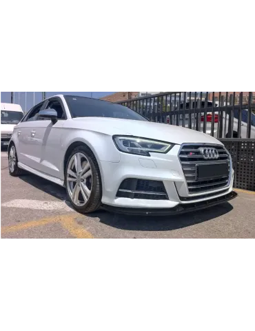 Lame / Extension de parechoc Avant Audi S3 / A3 S-Line 8V Facelift Sportback