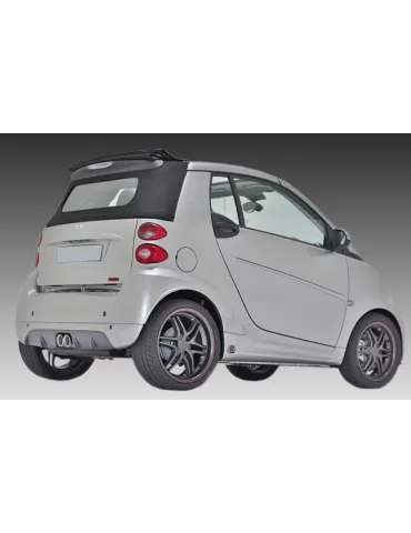 Diffuseur arrière Smart Fortwo 451 Facelift Anniversary Edition