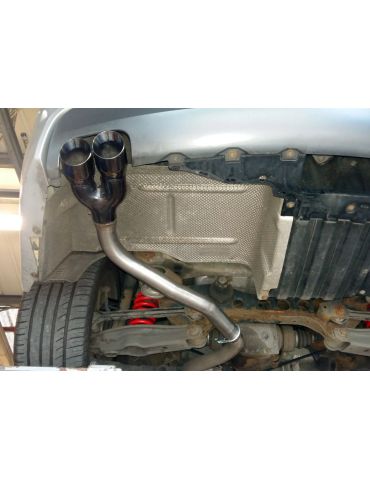Silencieux directSportInox FulltubeSérie 3 E90/E91/E92/E93 318D & 320D 2005 - 2012