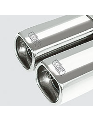 Sport muffler for OPEL Astra G BERTONE 1998-2003 COUPE 2-2 16V)