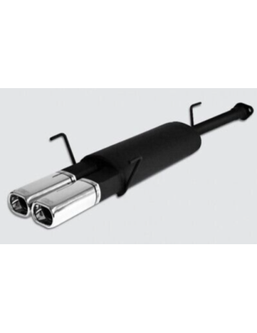 Silencieux sport pour OPEL Astra G BERTONE 1998-2003 COUPE 1-8 16V)