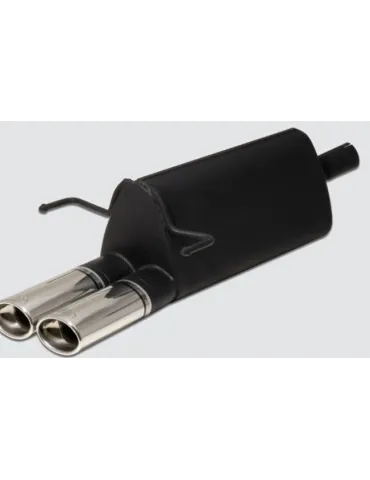 Sport muffler 120-137/27 for OPEL Astra H HB z wycięciem w zderzaku  mit Auschnitt in Stossstange 2004-2009 HATCHBACK 1-4i)