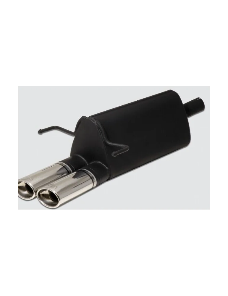 Sport muffler 120-137/27 for OPEL Astra H HB z wycięciem w zderzaku  mit Auschnitt in Stossstange 2004-2009 HATCHBACK 1-4i)