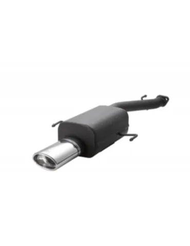 Sport muffler 120-239/07-2 for OPEL Astra G 2-0T 2-0DTI 2-2DTI 2001-2003 CABRIO 2-0 DTI)