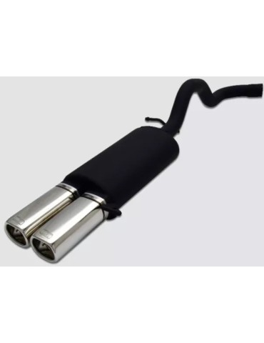 Silencieux Ulter Sport124-102/07-2 SEAT Ibiza Modèle 6K haki poprzeczne - Querliegende Haken 1996-1999 1-9 SDi