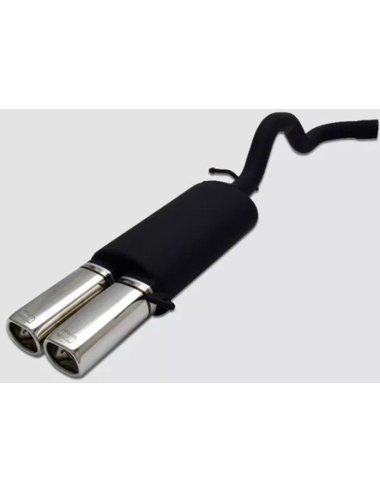 Silencieux Ulter Sport124-102/07-2 SEAT Ibiza Modèle 6K haki poprzeczne - Querliegende Haken 1996-1999 1-9 TDi